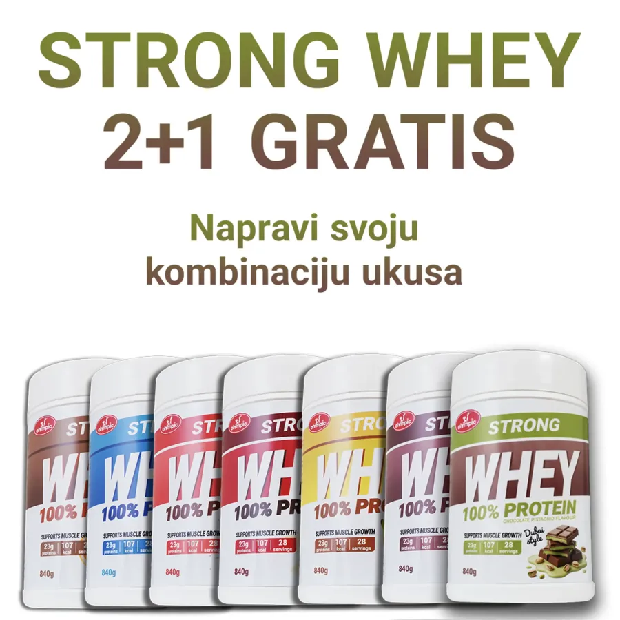Strong Whey KOMBINACIJA